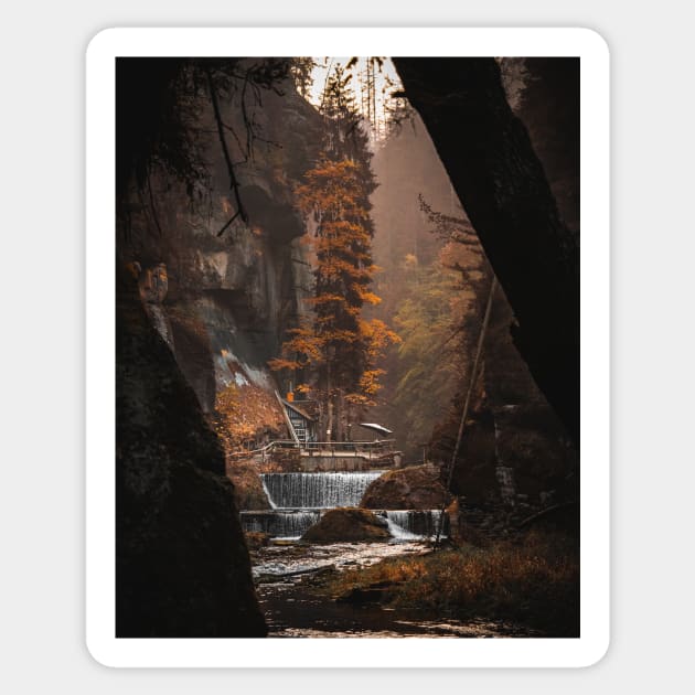 Bohemian Switzerland: Scenic Landscape Photography #2 Sticker by RichardCBAT